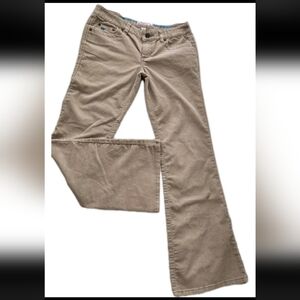 Aeropostale Vintage Y2K Khaki Corduroy Flare Pants